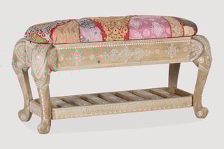 Banc - Naturel et multicolore