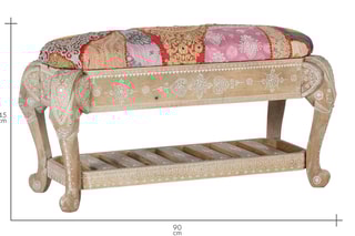 Banc - Naturel et multicolore