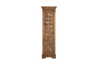 Meuble bar 1 porte en manguier - 56 x 180 x 40 cm