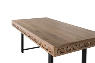 Table à manger en manguier - 200 x 77 x 100 cm