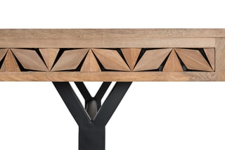 Table à manger en manguier - 200 x 77 x 100 cm