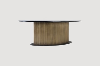Table à manger en manguier - 220 x 77 x 110 cm