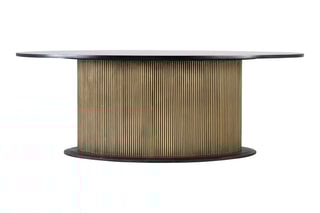 Table à manger en manguier - 220 x 77 x 110 cm