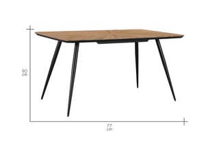 Table en teck - 150 x 77 x 90 cm