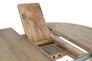 Table extensible en manguier - 120/150 x 77 x 120 cm