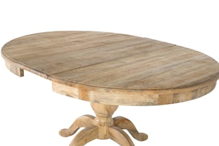 Table extensible en manguier - 120/150 x 77 x 120 cm