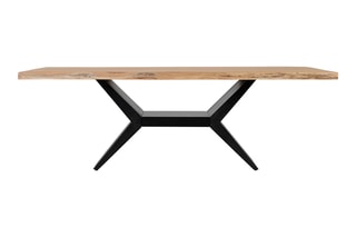 Table à manger en bois d’acacia - 220 x 75 x 110 cm