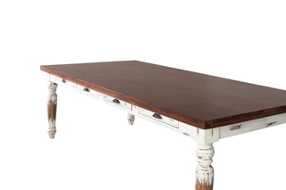 Table à manger en manguier - 240 x 76 x 110 cm