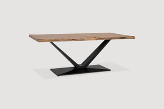 Table - Naturel et noir