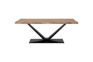 Table - Naturel et noir