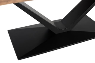 Table - Naturel et noir