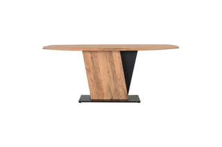Table - Naturel et noir