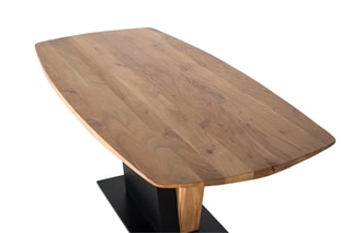 Table - Naturel et noir