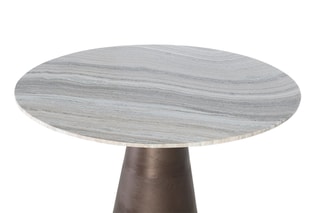 Table à manger - Gris et marron