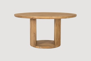 Table à manger en bois - 150 x 76 x 150 cm