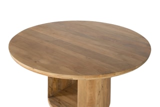 Table à manger en bois - 150 x 76 x 150 cm