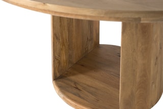 Table à manger en bois - 150 x 76 x 150 cm