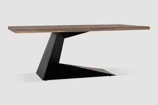 Table à manger - Marron et noir