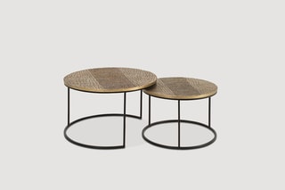 2 tables gigognes - Bronze