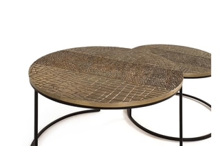 2 tables gigognes - Bronze