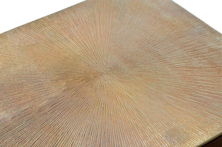 2 tables gigognes Doré et noir