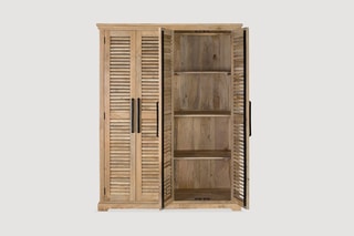 Armoire 4 portes - Naturel