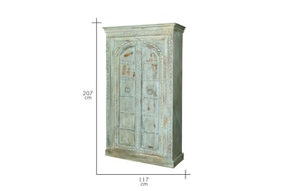 Armoire 2 portes - Bleu clair