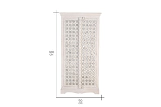 Armoire 2 portes - Blanc