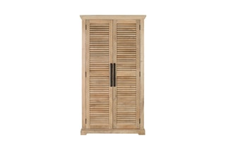 Armoire 2 portes  -  Naturel