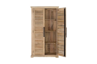 Armoire 2 portes  -  Naturel