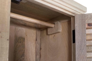 Armoire 2 portes  -  Naturel