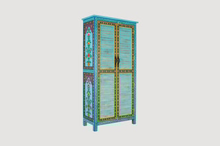 Armoire 2 portes en manguier - 101 x 203 x 46 cm