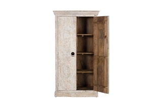 Armoire 2 portes en manguier - 90 x 166 x 40 cm