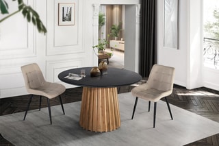 2 chaises - Beige