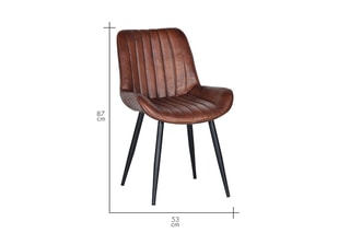 Chaise - Marron