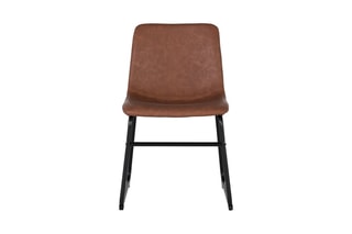 4 chaises - Marron