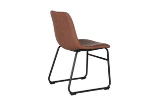 4 chaises - Marron