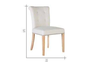 2 chaises - Naturel