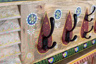 Porte manteau - Marron