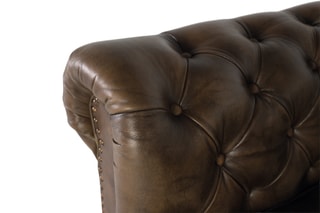 Fauteuil - Marron - En cuir