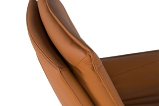 Fauteuil pivotant - Camel - En polyuréthane