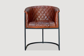 Fauteuil - Marron et noir