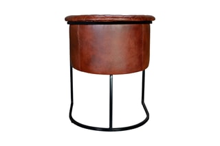 Fauteuil - Marron et noir