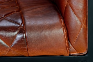 Fauteuil - Marron et noir