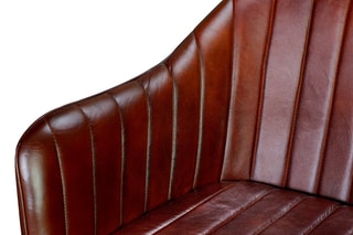 Fauteuil - Marron et noir