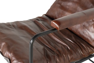 Fauteuil - Marron et noir