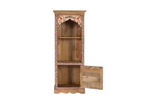 Bibliothèque en manguier - 62 x 153 x 30 cm