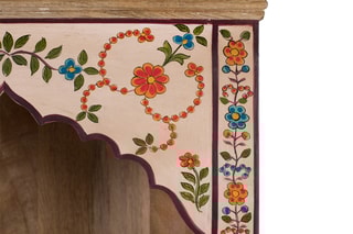 Bibliothèque en manguier - 62 x 153 x 30 cm