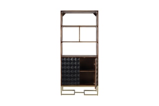Bibliothèque en manguier - 80 x 180 x 40 cm