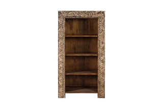 Bibliothèque en manguier - 98 x 183 x 43 cm